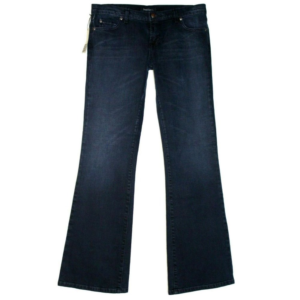 NWT Women's Size 12 DAVID KAHN Flare Jeans Lo Rise
